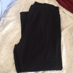 Solid Black TC2 Leggings